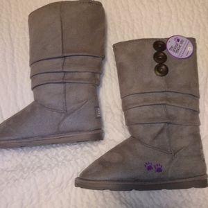 Grey Boots The Animal Rescue Site Size 6 NWT